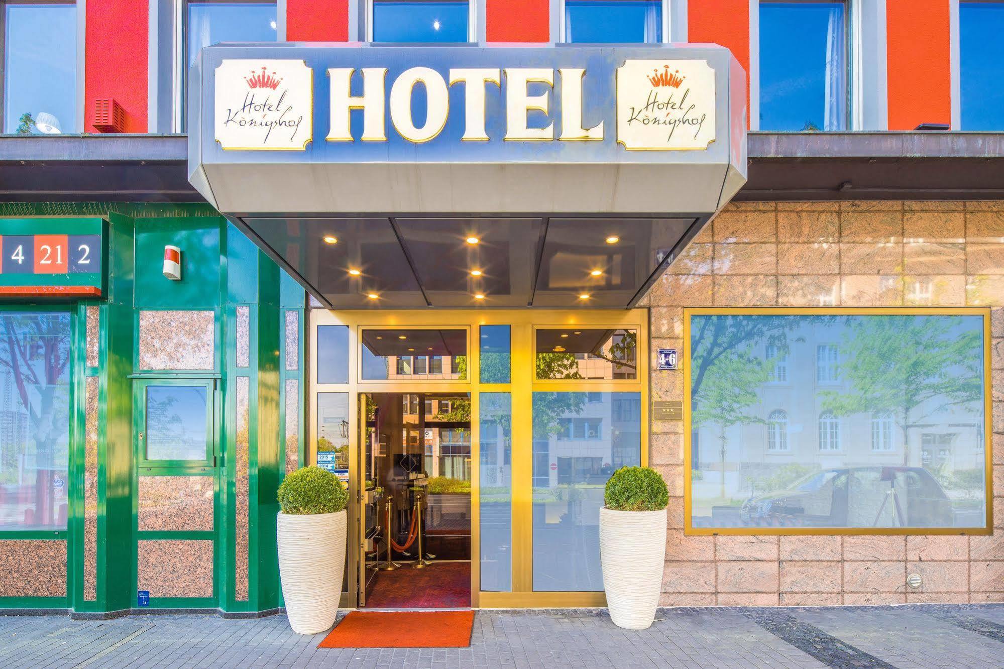 Hotel Konigshof Hauptbahnhof Superior Дортмунд Екстериор снимка